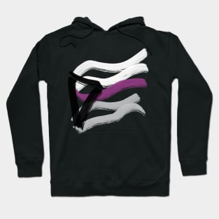 Pride Paint Demisexual Hoodie